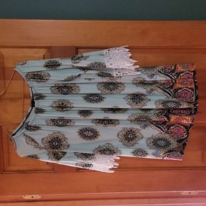 Mint Gree Tunic..size L-Xl
